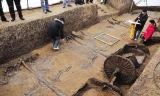 Xe ủi vô tình làm lộ ngôi mộ có 600 chiến mã bị chém khiến nhiều người sửng sốt. 