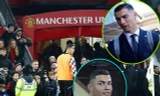Ronaldo ăn mặc lịch lãm, khá vui vẻ khi đặt chân tới Qatar.