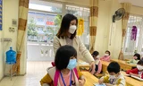 Học sinh từ lớp 1 đến lớp 6 của các huyện ngoại thành Hà Nội đi học từ 10/2.