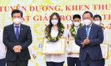 Hà Nội tuyên dương học sinh đạt giải cao các kỳ thi Olympic quốc tế
