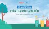 Báo Tiền Phong tổ chức hội nghị tập huấn phân loại rác tại nguồn