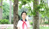 Đào Anh Thư, học sinh nhận giải Nhất cuộc thi viết thư quốc tế UPU năm nay. 