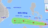 Bão Jelawat di chuyển rất nhanh, ngày mai vào Biển Đông