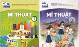 Bản mẫu SGK Mĩ thuật lớp 7 thuộc NXBGDVN (tác giả cung cấp)