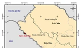 Xảy ra động đất ở Điện Biên