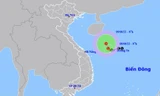 Vùng áp thấp hình thành trên Biển Đông sắp mạnh lên thành áp thấp nhiệt đới