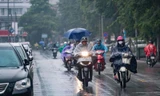 Các tỉnh miền Bắc đón mưa do ảnh hưởng của vùng hội tụ gió. Ảnh minh họa.
