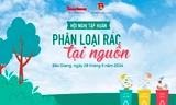 Báo Tiền Phong tổ chức Hội nghị tập huấn phân loại rác ở Bắc Giang
