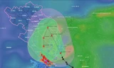 Bão số 5 di chuyển khó lường, vùng ảnh hưởng rộng