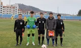 Tiến Dũng bắt chính và đeo băng đội trưởng U23 Việt Nam