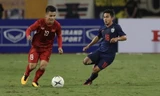 Quang Hải chơi không được sáng tạo như đúng khả năng của cầu thủ này.Ảnh: Hoàng Linh