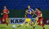 Trận đấu giữa B.Bình Dương vs CLB Hà Nội. Ảnh: Zing