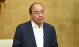 Thủ tướng Nguyễn Xuân Phúc phát biểu tại phiên họp (ảnh Nhật Minh)
