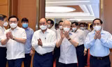 Tổng Bí thư Nguyễn Phú Trọng dự phiên họp Chính phủ (ảnh Nhật Minh)