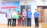 Tỉnh đoàn Đắk Lắk tặng nhà tình nghĩa cho gia đình khó khăn