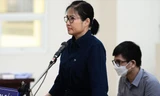 Hoàng Thị Thúy Nga tại một phiên tòa trước đây.