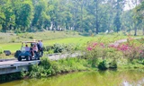 Cảnh sắc tuyệt đẹp của sân Kings Course trước giờ khai cuộc Tiền Phong Golf Championship 2024