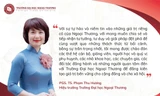 Thông điệp của tân Hiệu trưởng Trường Đại học Ngoại thương: Vượt qua chính mình và dám dấn thân cho những thử thách mới