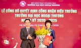 PGS.TS Phạm Thu Hương được bổ nhiệm Hiệu trưởng Trường Đại học Ngoại thương