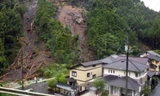 Khu vực bị lở đất ở tỉnh Hiroshima, Nhật Bản