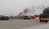 Một trong các vụ nổ xảy ra chiều hôm 21/9