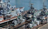 Tàu chiến Ukraine nằm ở Sevastopol, Crimea