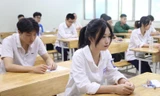 Thí sinh dự thi tốt nghiệp THPT 2023. Ảnh: Trọng Tài