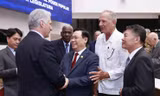 Ông Vương Đình Huệ phát biểu tại phiên họp đặc biệt của Quốc hội Cuba