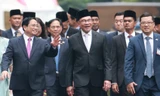 Thủ tướng Phạm Minh Chính và Thủ tướng Malaysia Anwar Ibrahim chiều 20/7/2023 tại Hà Nội. Ảnh: Như Ý.