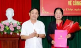 Đồng Tháp công bố quyết định về công tác cán bộ