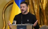 Tổng thống Ukraine Volodymir Zelensky
