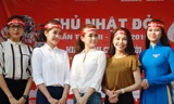 Dàn người đẹp tham dự sự kiện ngày Chủ Nhật Đỏ