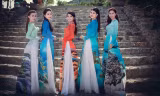 36 người đẹp 'Hoa hậu Biển' khoe sắc với áo dài