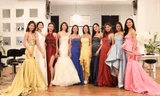 Thí sinh Hoa khôi Áo dài lộng lẫy với váy dạ hội tiền tỷ