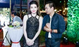 Á hậu Huyền My vai thon quyến rũ bên MC Phan Anh