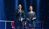 Thành Trung và Yến Trang trên sân khấu The Remix.