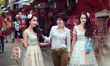 Bảo Trúc, Oanh Yến xinh đẹp xuống phố Trung thu