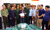 Gần 3 tạ ma túy tổng hợp được lực lượng Bộ đội Biên phòng Hà Tĩnh bắt giữ đầu năm 2019