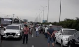 Kẹt xe trên cao tốc TPHCM - Long Thành - Dầu Giây