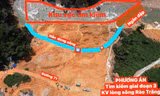Khu vực được xác định, khoanh vùng tìm kiếm trong giai đoạn 3 ở Rào Trăng 3 dự kiến triển khai từ ngày 17/11 