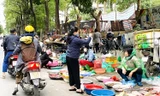 Hà Nội tái diễn 'chợ cóc' tự phát khi Tết Nguyên đán cận kề