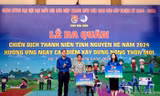 Tuổi trẻ Hòa Bình ra quân chiến dịch thanh niên tình nguyện hè