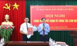 Lai Châu bổ nhiệm Phó Giám đốc Sở Công thương