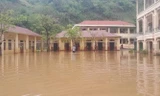 Gần 200 học sinh Sơn La nghỉ học do trường ngập nước