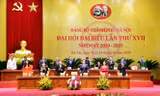 Đoàn chủ tịch ra mắt Đại hội