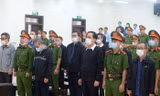 Các bị cáo tại phiên tòa