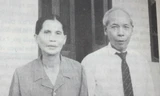 Ông bà Nam Tiến (ảnh chụp tháng 8/1987). Ảnh: Duy Chiến