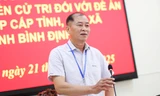 Giám đốc Sở Nội vụ Bình Định thông tin việc lấy ý kiến cử tri về đề án sắp xếp tỉnh