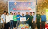 Hội Cựu chiến binh Cơ quan T.Ư Đoàn trao tặng 2 căn nhà ở Hà Tĩnh
