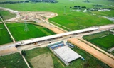 Cận cảnh công trường xây dựng nút giao cao tốc Bắc Nam đoạn Bãi Vọt - Hàm Nghi
